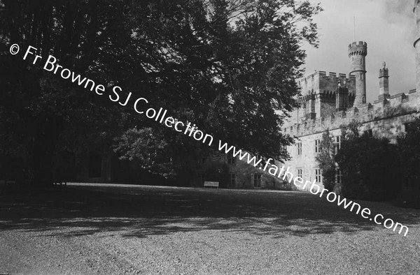 LISMORE CASTLE  IN THE GREAT COURTYARD